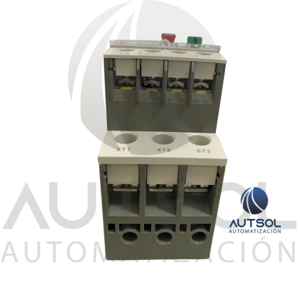 Relé Térmico Carlo Gavazzi GT32S6A | 4-6A | Protección Sobrecarga Motor Trifásico | Para Contactor CC12-CC32