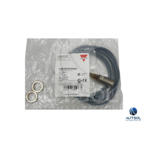 Sensor Inductivo Carlo Gavazzi M18 ICB18S30F05NO | 5mm Rasante | Salida NPN NA | Cuerpo Corto 10-36VDC