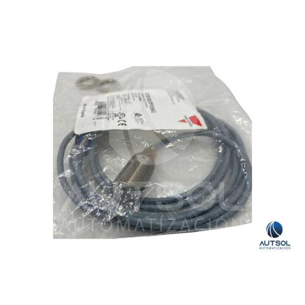 Sensor Inductivo Carlo Gavazzi M18 ICB18S30F05NO | 5mm Rasante | Salida NPN NA | Cuerpo Corto 10-36VDC