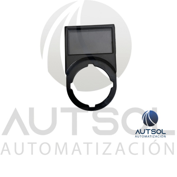 Marco Porta Etiqueta Carlo Gavazzi PALBF11 | 10mm para Botonera Ø22mm | Accesorio Serie PA2