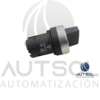 Selector Carlo Gavazzi 2 Posiciones PB22BSRS21K | Mantenido Maneta Corta Negra | Bisel Metálico 22mm | Actuador Rotativo