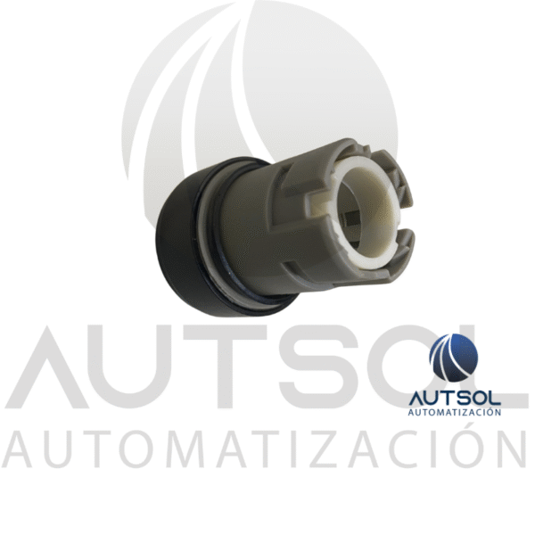 Actuador Pulsador Carlo Gavazzi PB22SF0K | Negro Rasante 22mm | Cabeza Botón Plástico Estándar