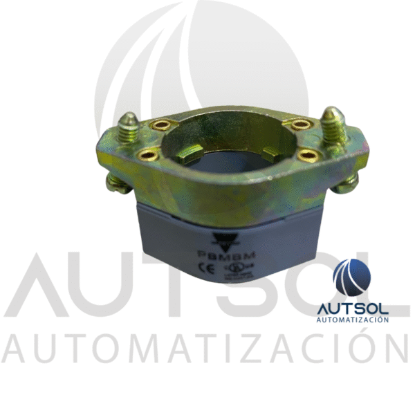 PBMBM (1) Portabloque Metálico Carlo Gavazzi PBMBM | Soporte (Holder) para Botonera Ø22mm | Accesorio Serie PA2