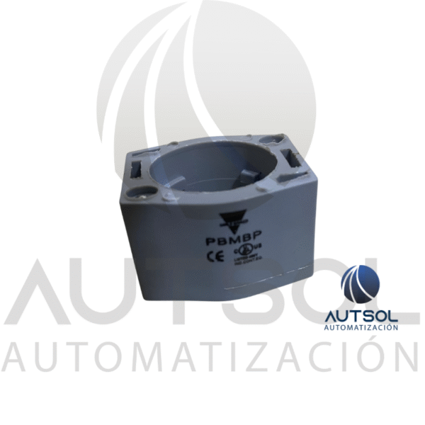 Portabloque Plástico Carlo Gavazzi PBMBP | Soporte (Holder) para Botonera Ø22mm | Accesorio Serie PA2