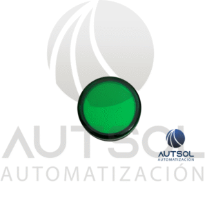 Luz Piloto LED Carlo Gavazzi PL22CLLG110 | Verde 110V AC/DC | Indicador 22mm Bisel Cromado Lente Baja