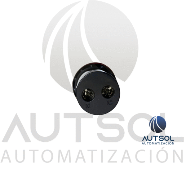 Luz Piloto LED Carlo Gavazzi PL22SHLR24 | Rojo 24V AC/DC | Indicador 22mm Lente Alta Plástico