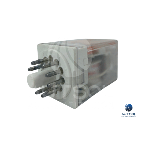 Relevador Carlo Gavazzi 11 Pinos RCI003A120V | 120 VCA 10 A 3PDT | 3 Contactos Conmutados Undecal