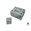 RK2A60D75P (1) Relevador Estado Sólido Carlo Gavazzi RK2A60D75P | 2 Polos 75A 600VAC | Control Ángulo Fase Potenciómetro 4-32VDC
