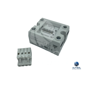 Relevador Estado Sólido Carlo Gavazzi RK2A60D75P | 2 Polos 75A 600VAC | Control Ángulo Fase Potenciómetro 4-32VDC