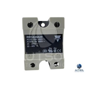 Relevador Estado Sólido Carlo Gavazzi RM1A48A25 | 25A 480VCA | Control 90-280 VCA | Panel SSR Monofásico Cruce Cero