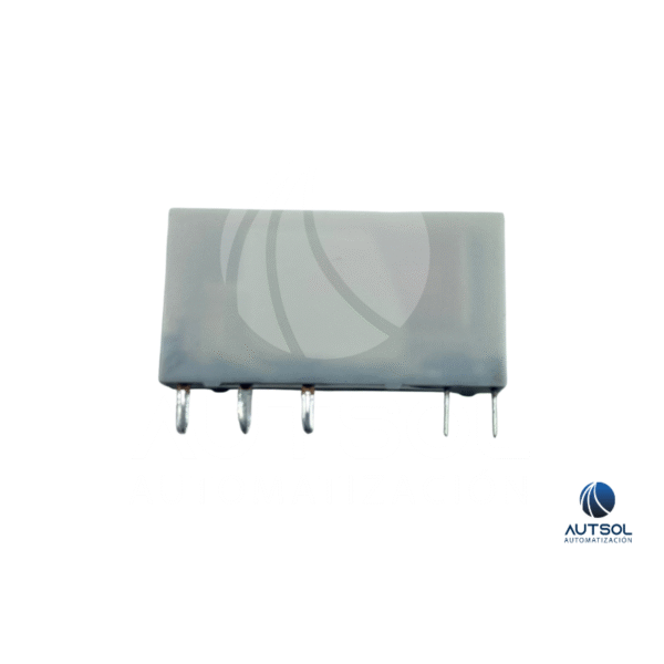 Relé Slim Carlo Gavazzi RSLM001024 | 24VDC 6A 1 Contacto SPDT | Relevador Industrial Enchufable con LED