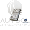 Relé Slim Carlo Gavazzi RSLM001060 | 60VDC 6A 1 Contacto SPDT | Relevador Industrial Enchufable 5mm