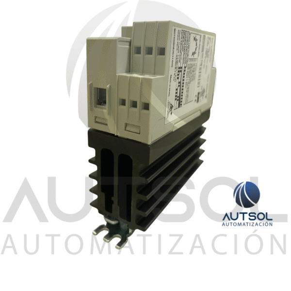 Relevador Estado Sólido Proporcional Carlo Gavazzi RGC1P48AA42E | 43A 480V | Control 4-20mA | Riel DIN Control Fase
