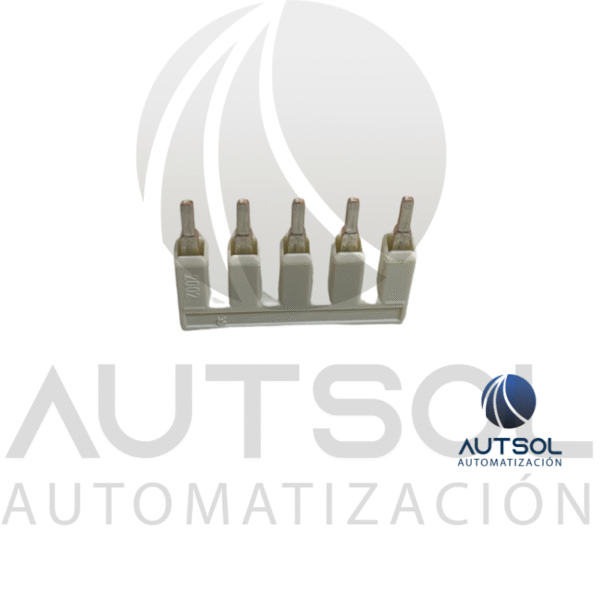 Puente de Conexión Wago 2002-405 | 5 Polos Gris | Jumper para Clema TOPJOB S 2.5mm²