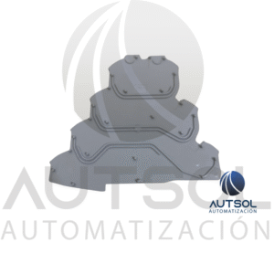 Tapa Final Wago 2002-4191 | Placa Cierre 1mm Espesor | Gris | Para Clema Serie 2002