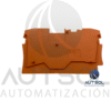Tapa Final Wago 2004-1292 | Placa Cierre Naranja | Para Clema 4mm² (Serie 2004)