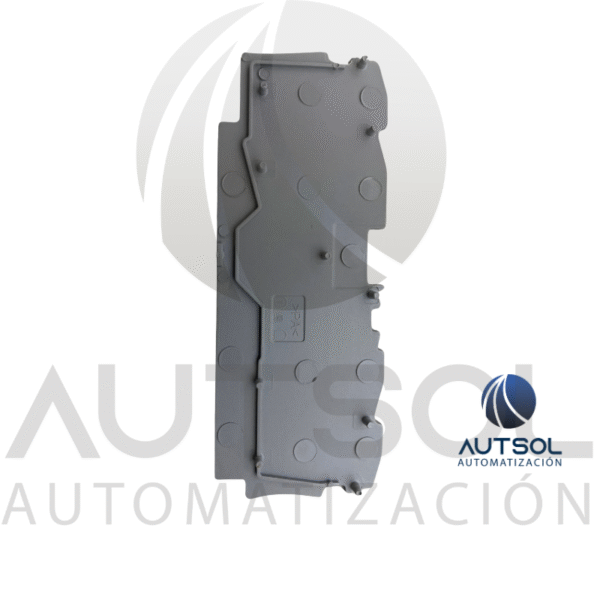 Tapa Final Wago 2004-1491 | Placa Cierre Gris | Para Clema 4 Conductores 4mm² (Serie 2004)