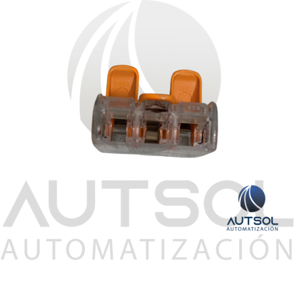 221-413 (2) Conector / Clema Wago 221-413 | 3 Polos Rápido Compacto | Palanca para Todo Tipo de Cable 4mm² (AWG 12)