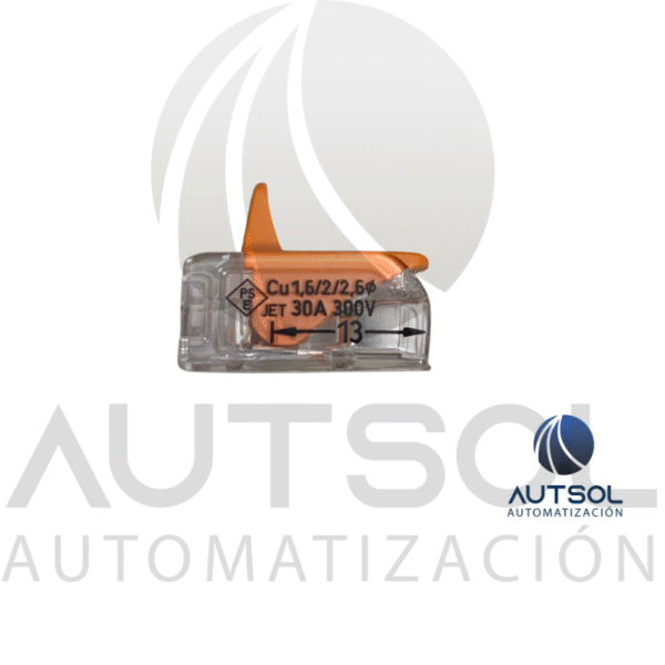 221-612 (4) Conector Wago 221-612 | 2 Polos Rápido Compacto | Palanca para Cable 6mm² (10 AWG)