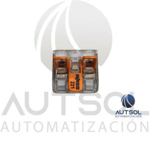 Conector Wago 221-613 | 3 Polos Rápido Compacto | Palanca para Cable 6mm² (10 AWG)