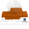 Tapa Final Wago 279-519 | Placa Cierre Naranja | Para Clema Doble Piso 1.5mm² (Serie 279)