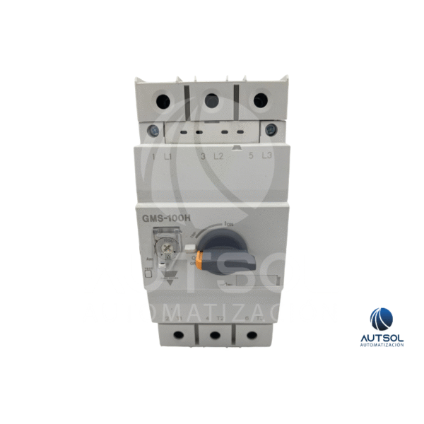 Guardamotor Carlo Gavazzi GMS-100H 75A | Arrancador Manual 60-75A | Protección Motor Trifásico Riel DIN Pulsador