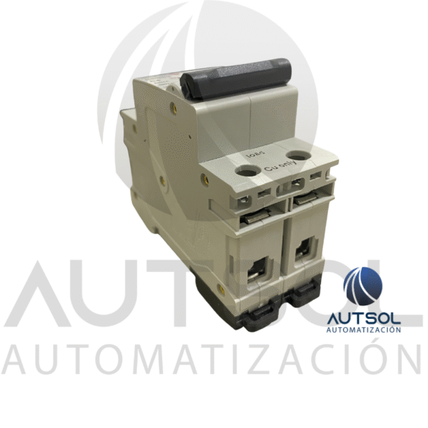 GSB632PC4 (3) Interruptor Termomagnético Carlo Gavazzi GSB632PC4 | 2 Polos 4A Curva C | MCB Bipolar Riel DIN 6kA