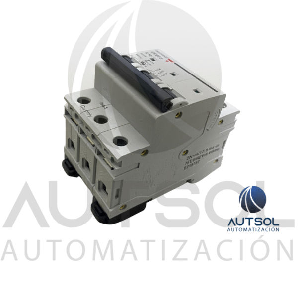 GSB633PC10 (2) Interruptor Termomagnético Carlo Gavazzi GSB633PC10 | 3 Polos 10A Curva C | MCB Riel DIN 6kA