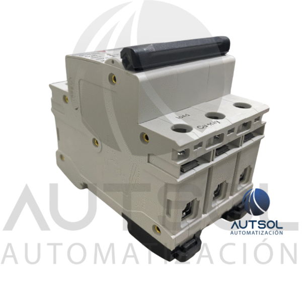 Interruptor Termomagnético Carlo Gavazzi GSB633PC25 | 3 Polos 25A Curva C | MCB Riel DIN 6kA