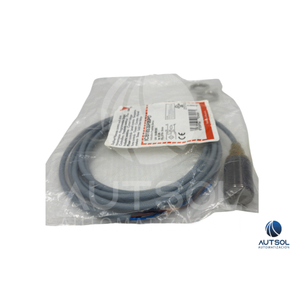 Sensor Inductivo Carlo Gavazzi M18 ICB18S30F05PO | 5mm Rasante | Salida PNP NA | Cuerpo Corto 10-36VDC