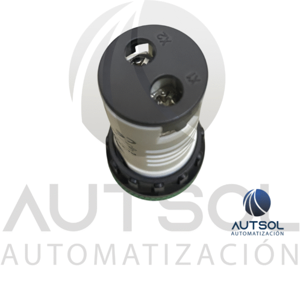 Luz Piloto LED Carlo Gavazzi PL22SRLG24 | Verde 24V AC/DC | Indicador 22mm Lente Redonda Plástico