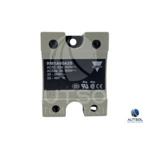 RM1A60A25 (1) Relevador Estado Sólido Carlo Gavazzi RM1A60A25 | 25A 600VAC | Control 90-280VAC | SSR Monofásico Cruce Cero Panel