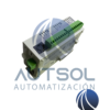 Módulo de Medición de Carga / Célula de Carga Delta Electronics DVP02LC-SL | Serie DVP-S | 2 Canales de Entrada para Células de Carga | Resolución de 20 bits | Montaje en Riel DIN | Lado Izquierdo (Left-Side Extension)