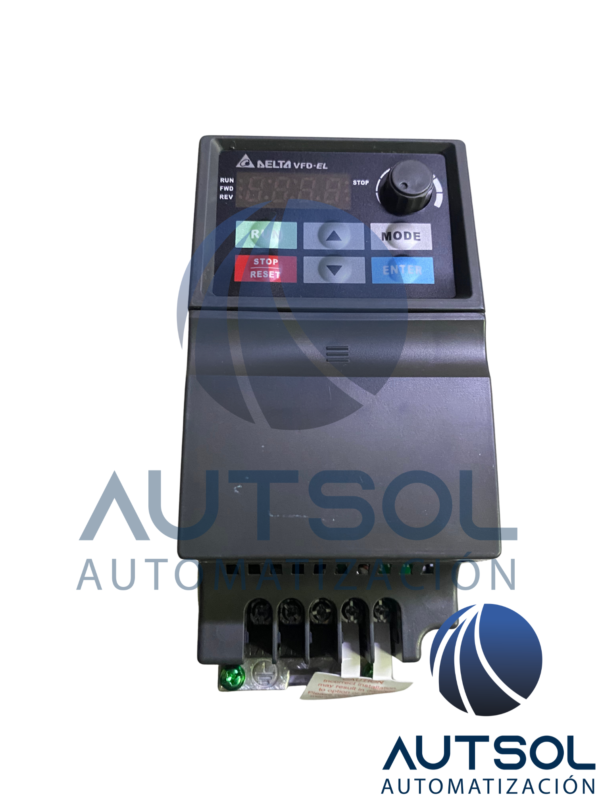 vfd004el23a (2) Variador / Inversor de Frecuencia Delta VFD004EL23A | 0.5 HP (0.4 kW) 220V 3 Fases | Serie VFD-EL Micro Multifunción