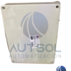 Gabinete / Caja de Paso Plástica Estanca Altech 011.PL | Dimensiones 240 \ 190 \ 110\ mm | Paredes Lisas | Tapa Ciega Opaca Gris | ABS / Poliestireno | Protección IP65