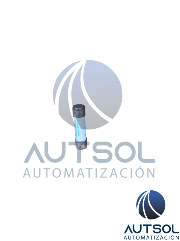 Fusible Cilíndrico Cerámico Altech 10C10X38GI | Corriente Nominal 10 A | Voltaje 400 - 500 VCA | Dimensiones 10 x 38 mm | Curva de Disparo Lenta / gL-gG (Protección General)