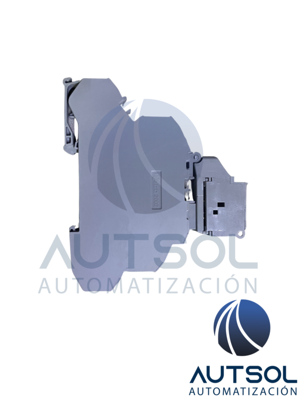 2002-2611 (2) Borne Portafusible WAGO 2002-2611 (Serie TOPJOB® S) | Borne Seccionable para Fusibles de 5x20 mm | 2 Conductores de 2.5 mm² (12 AWG) | Conexión Push-in CAGE CLAMP® | Montaje en Riel DIN-35 | Ancho de 6.2 mm | Tensión 250 V / Corriente 6.3 A