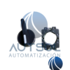 2AS2E-3 (2) Selector de 3 Posiciones con Llave Altech 2AS2E-3 | Serie 22 mm 2A Series | Mantenido (Maintained) | Posiciones Left-Center-Right (45°) | Extracción de Llave en Posición Central | Bisel de Plástico Negro | Montaje 22.5 mm