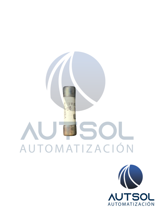 Fusible Cilíndrico Cerámico Altech 2C10X38GI | Corriente Nominal 2 A | Voltaje 400 - 500 VCA | Dimensiones 10 x 38 mm | Curva de Disparo Lenta / gL-gG (Protección General)