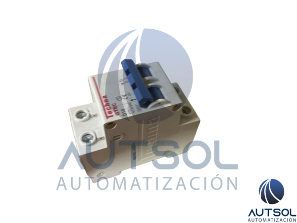 2D10 Nombre del producto: Interruptor Termomagnético / Protector Suplementario de 2 Polos Altech 2D10 | Corriente Nominal 10 A | Curva de Disparo D | Voltaje 480Y/277 VCA | Capacidad de Interrupción 10 kA | Montaje en Riel DIN | Serie V-EA / UL 1077