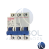 Interruptor Termomagnético / Protector Suplementario de 3 Polos Altech 3D25 | Corriente Nominal 25 A | Curva de Disparo D | Voltaje 480Y/277 VCA | Capacidad de Interrupción 10 kA | Montaje en Riel DIN | Serie V-EA / UL 1077