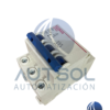 Interruptor Termomagnético / Protector Suplementario de 3 Polos Altech 3D25 | Corriente Nominal 25 A | Curva de Disparo D | Voltaje 480Y/277 VCA | Capacidad de Interrupción 10 kA | Montaje en Riel DIN | Serie V-EA / UL 1077