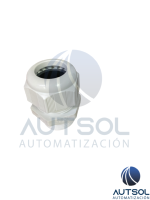 5308903 Conector Glándula de Plástico NPT 3/4" Altech 5308903 (5308 903) | Cuerda NPT 3/4" | Rango de Cable 13.0 - 18.0 mm | Color Blanco | Poliamida 6 (Nylon 6) | Protección IP68 | Paquete de 20 Piezas