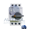 Guardamotor Magnético / Electromecánico Carlo Gavazzi GMS-32H 17A (Serie GMS) | Interruptor de Protección de Motor | Rango de Ajuste Térmico 11 ~ 17 A | Disparo Magnético de Alta Capacidad (221 A) | Capacidad de Ruptura Icu 50 kA a 400/415 V | Accionamiento por Maneta Giratoria (Rotary Handle) | Montaje en Riel DIN-35 / Panel | Ancho de 45 mm