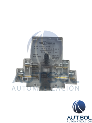 HMS11 Bloque de Contactos Auxiliares de Montaje Lateral Altech / ABL Sursum HMS11 | Configuración 1 NO + 1 NC | Ancho 9 mm | Para Guardamotores Serie MS (MS25, MS32, MS4) | Montaje Lateral