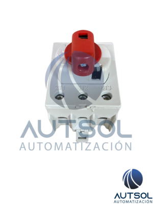 Interruptor Seccionador / Desconectador Unipolar + Neutro Altech / KATKO KU325N | 3 Polos de Potencia + Polo Neutro | Corriente Nominal 25 A | Montaje en Riel DIN / Panel | Capacidad de Bloqueo por Candado en Posición OFF | Certificación UL 508