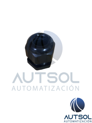 ORB-01 Conector Glándula de Plástico PG7 Altech / Ortac ORB-01 | Cuerda PG-7 | Rango de Cable 3.0 - 6.5 mm | Color Negro (RAL 9005) | Poliamida 6.6 | Protección IP68 | Paquete de 100 Piezas