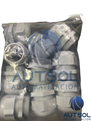 ORL-08 Conector Glándula de Plástico PG36 Altech / Ortac ORL-08 | Cuerda PG-36 | Rango de Cable 22 - 32 mm | Color Gris | Poliamida | Protección IP68 | Paquete de 10 Piezas