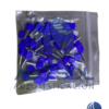 Terminal de Punta / Ferrule Doble Aislado Altech V30AE000605 | Para Dos Cables Calibre 2.5 mm² / 14 AWG | Color Azul | Longitud de Tubo Conductor de 10 mm | Paquete de 50 Piezas