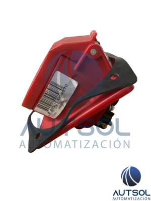 Receptáculo / Tomacorriente de Empotrar en Ángulo Altech F4S320 | Serie IEC 60309 / Pin & Sleeve | 3 Polos + Tierra (4 Hilos) | Corriente Nominal 20 A / 32 A | Voltaje 380–415 VCA | Posición de Contacto de Tierra 6h | Color Rojo | Protección IP44